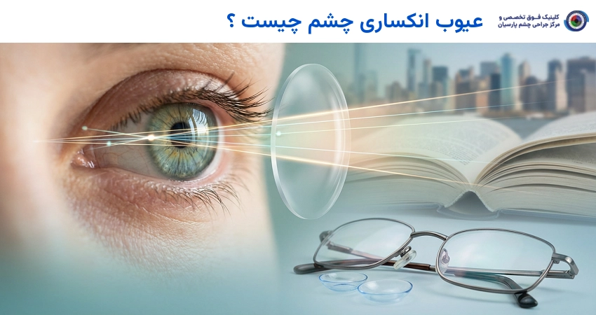 عیوب انکساری چشم چیست