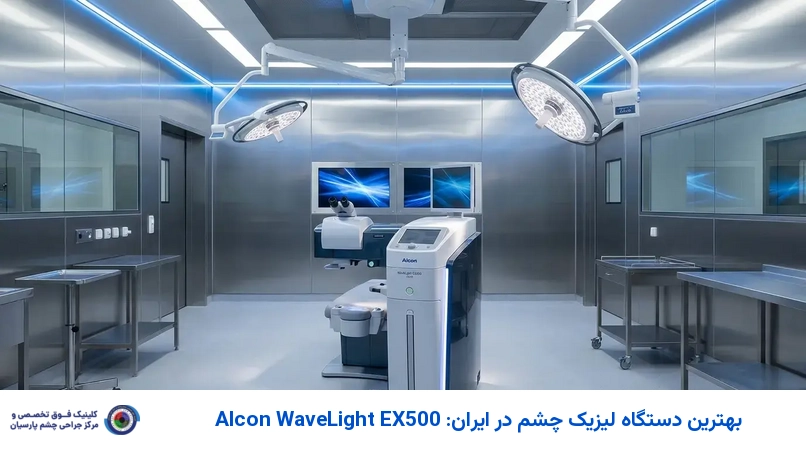 بهترین دستگاه لیزیک چشم در ایران: Alcon WaveLight EX500