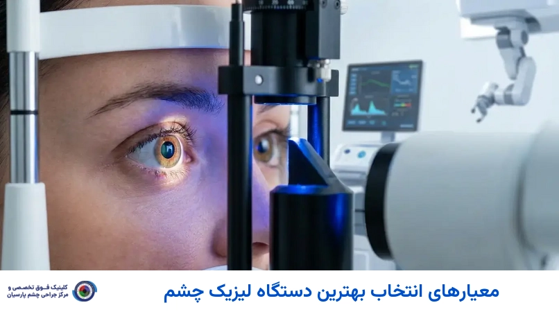 معیارهای انتخاب بهترین دستگاه لیزیک چشم